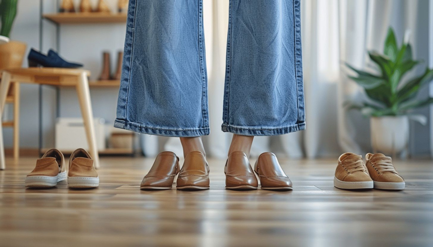 7 chaussures à porter avec un jean large : Les alliances parfaites