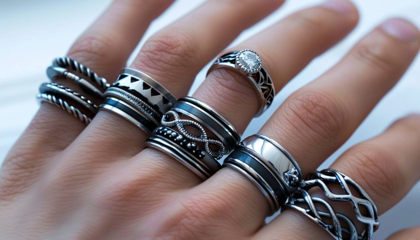 Les meilleurs styles de bagues en acier pour chaque occasion